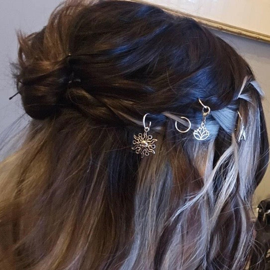 Braid Hair Rings - Silver, Gold or Copper