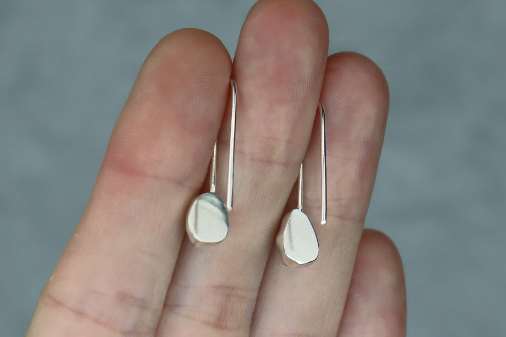 Welsh Sea Glass Drop Earrings