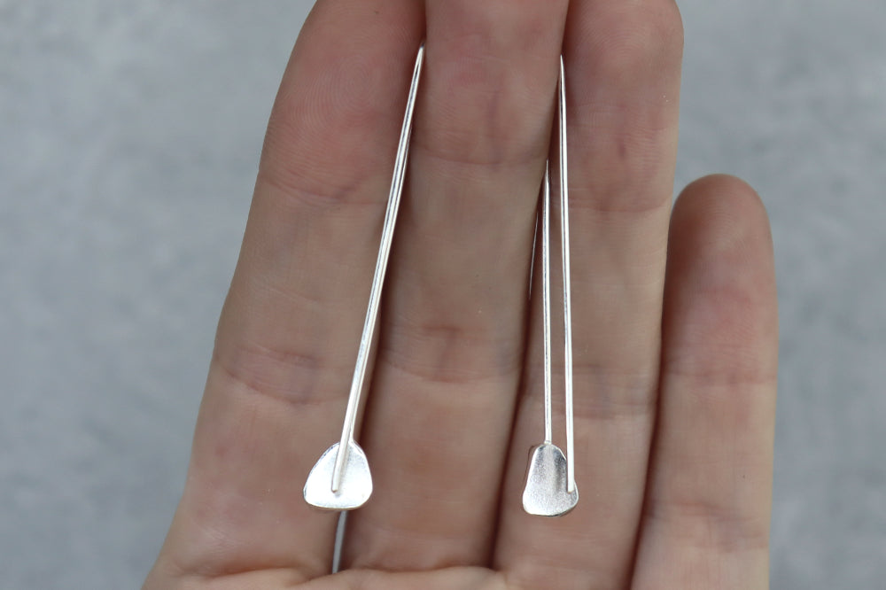 Welsh Sea Glass Drop Earrings