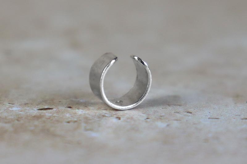 5mm Mirror Finish Ear Cuff Sterling Silver