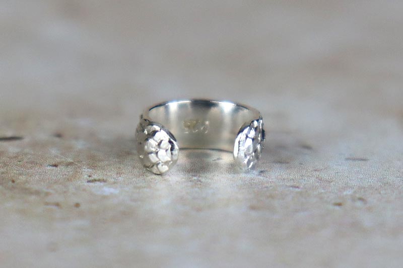 Snake Ear Cuff Sterling Silver