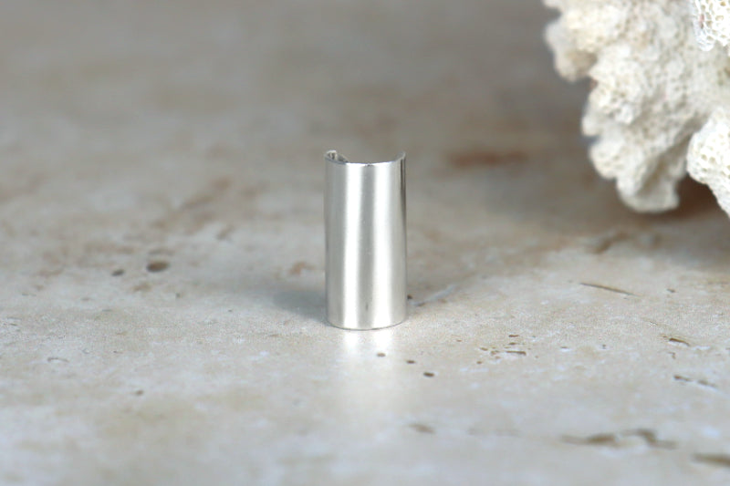 22mm Mirror Shine Ear Cuff Sterling Silver