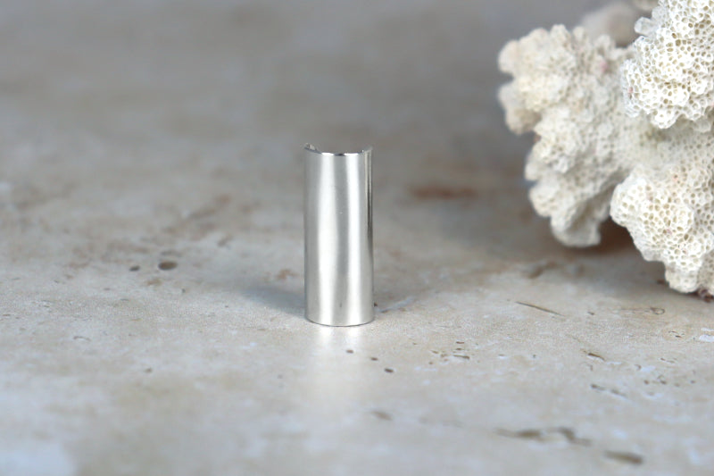 25mm Mirror Shine Ear Cuff Sterling Silver