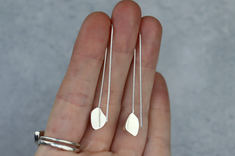 Welsh Sea Glass Drop Earrings