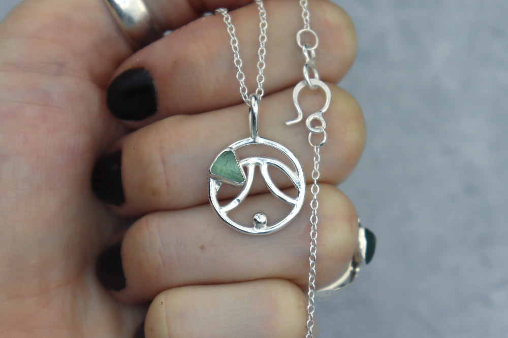 Welsh Sea Glass Necklace