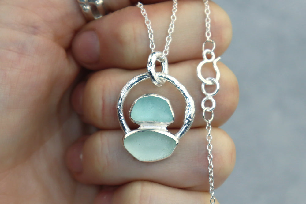 Welsh Sea Glass Necklace
