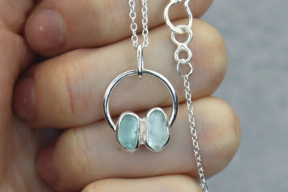 Welsh Sea Glass Necklace