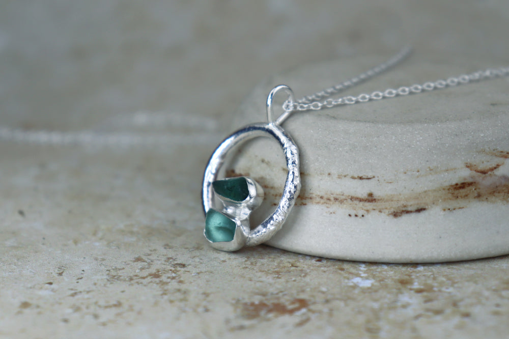 Welsh Sea Glass Necklace