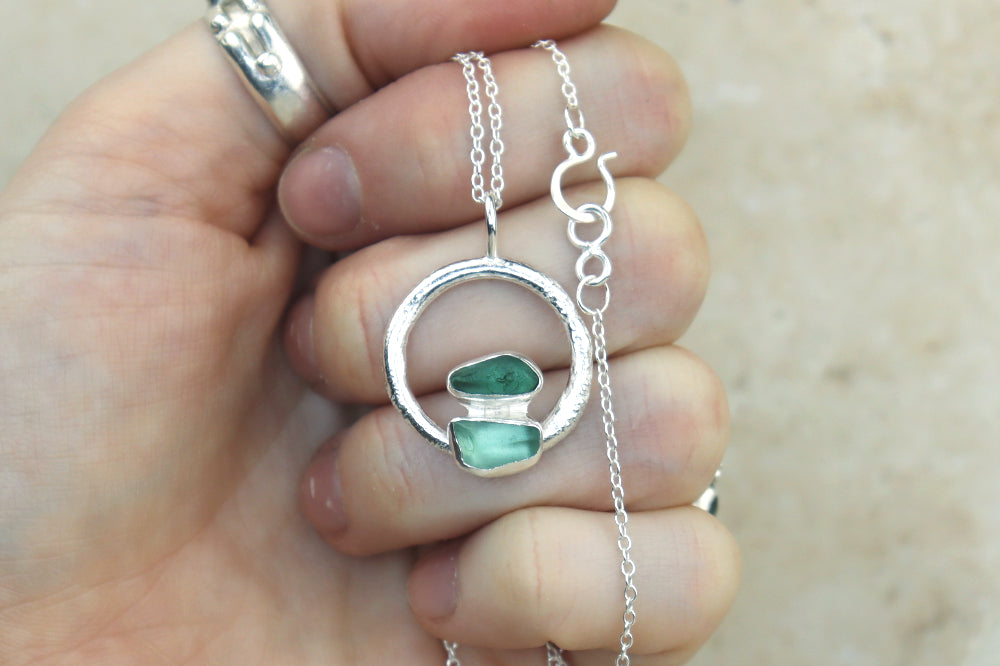 Welsh Sea Glass Necklace