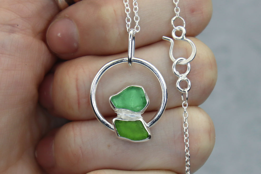 Welsh Sea Glass Necklace
