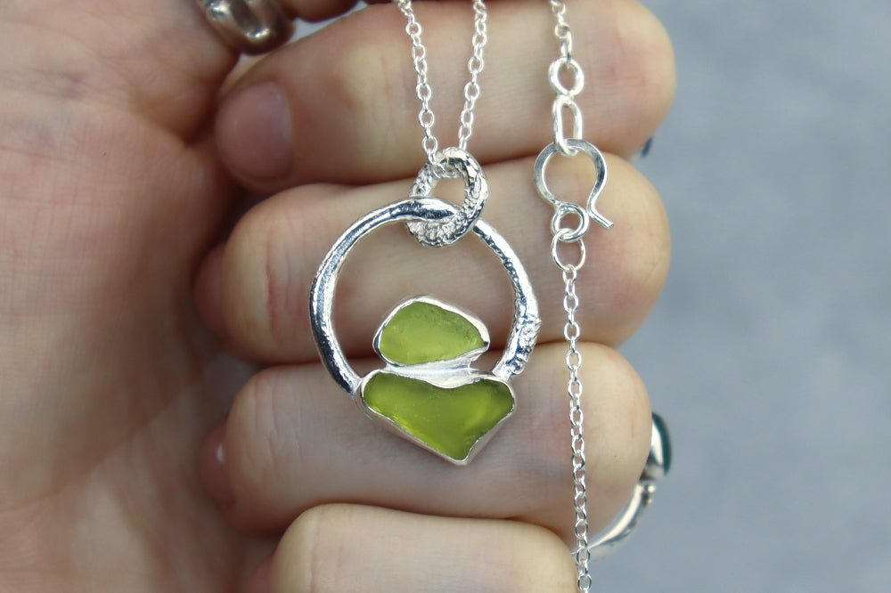 Welsh Sea Glass Necklace