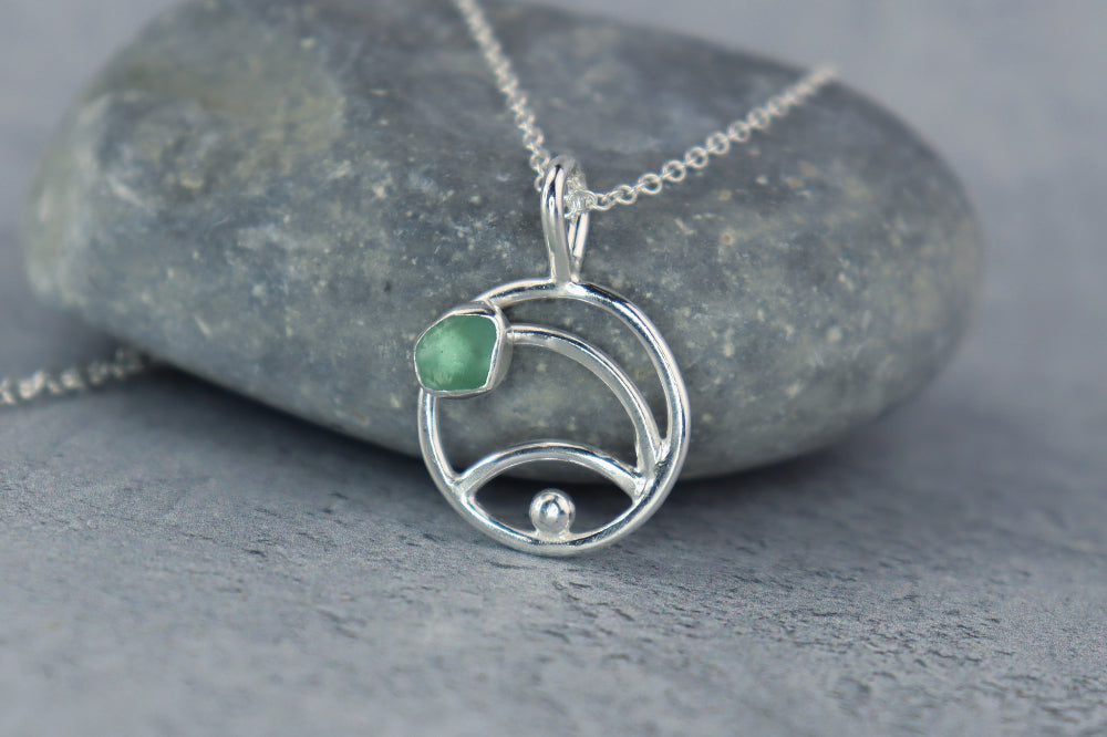 Welsh Sea Glass Necklace