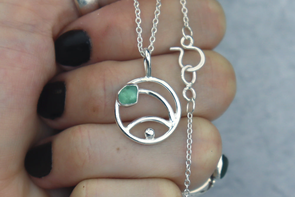 Welsh Sea Glass Necklace