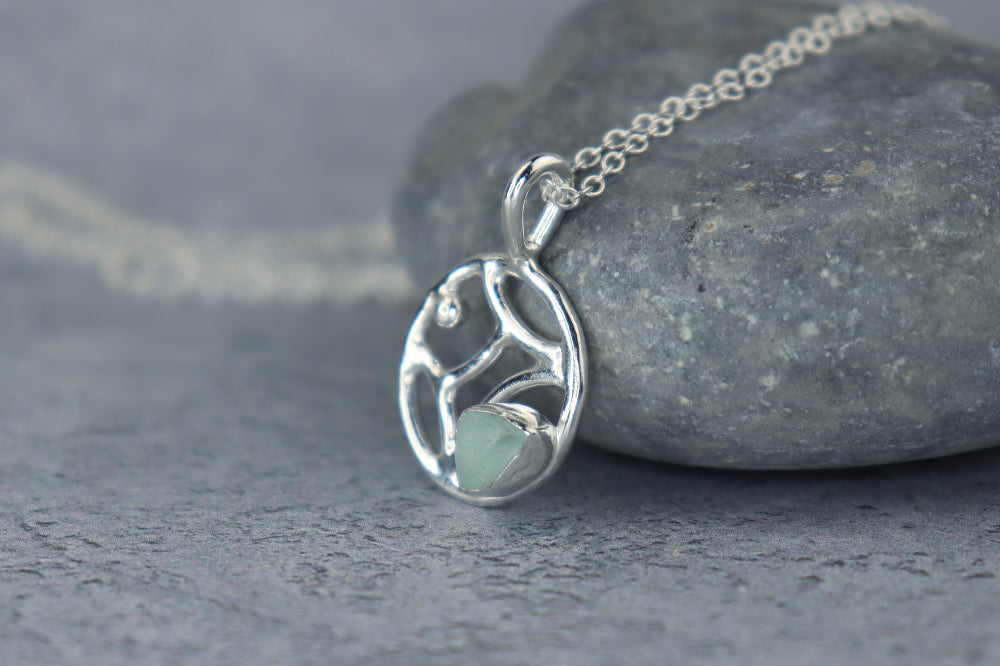 Welsh Sea Glass Necklace