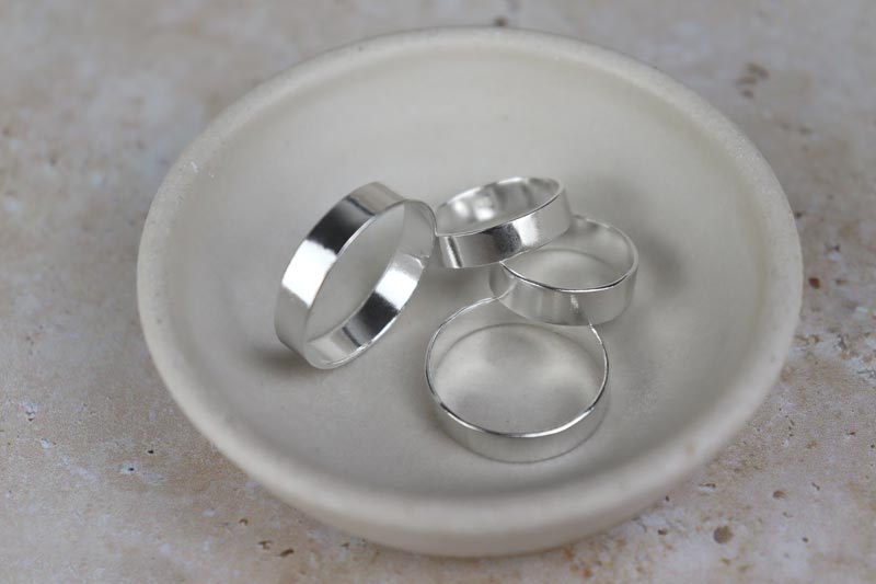 5mm Mirror Shine Sterling Silver Band