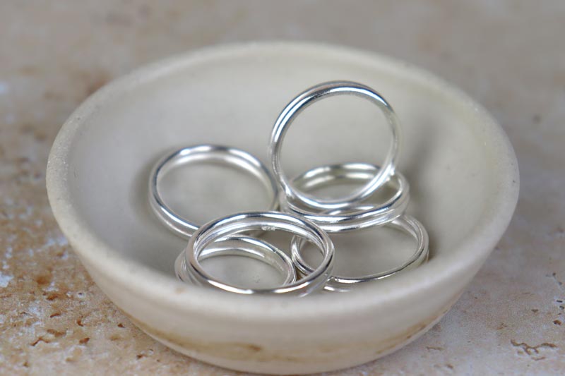 Double Band Sterling Silver Ring