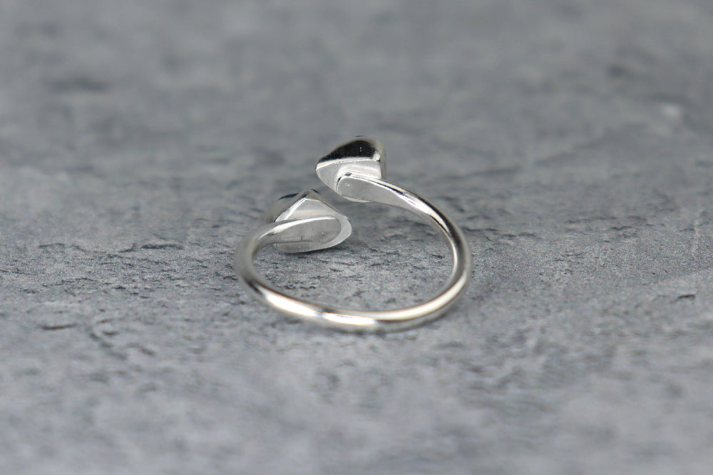 UK Size N/O Welsh Sea Glass Ring