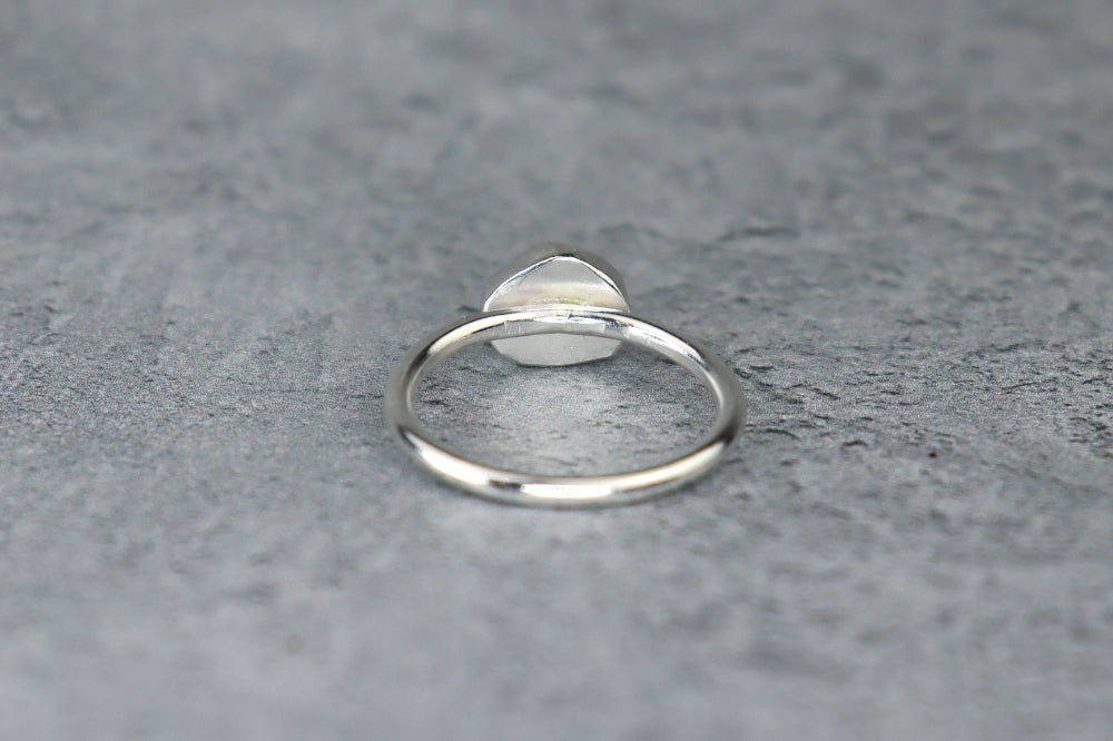 UK Size O/P Welsh Sea Glass Ring