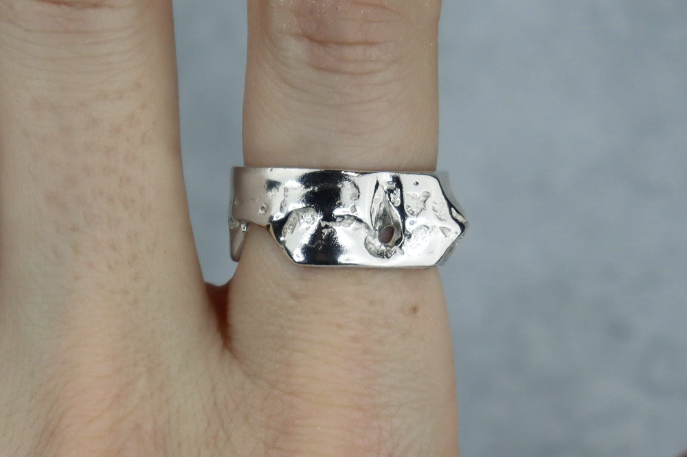 UK Size P/Q Welsh Signet Ring