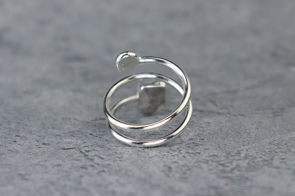 UK Size N/O Welsh Sea Glass Ring