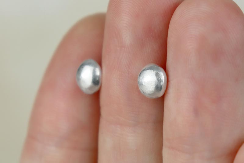 Ball Sterling Silver Studs