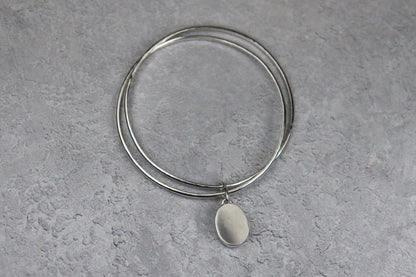 Welsh Sea Glass Bangle