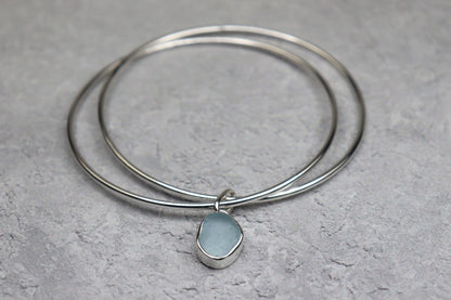 Welsh Sea Glass Bangle