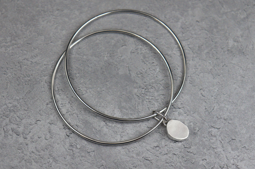 Welsh Sea Glass Bangle