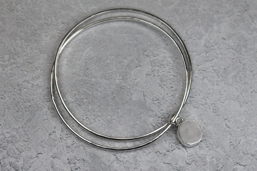 Welsh Sea Glass Bangle