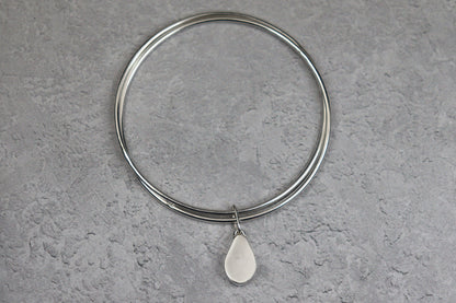 Welsh Sea Glass Bangle