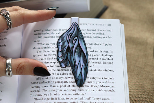 Handmade Moth Magnetic Bookmark