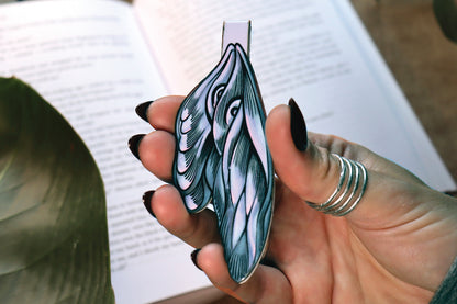 Handmade Moth Magnetic Bookmark