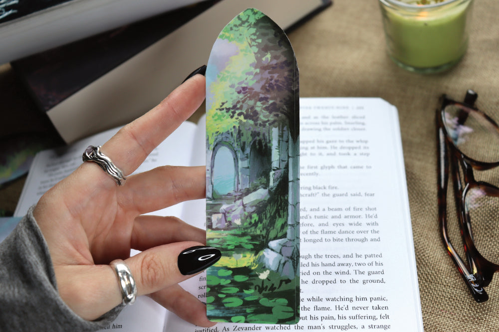 Romantasy Dragonfly Woodland Bookmark