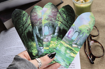 Romantasy Dragonfly Woodland Bookmark