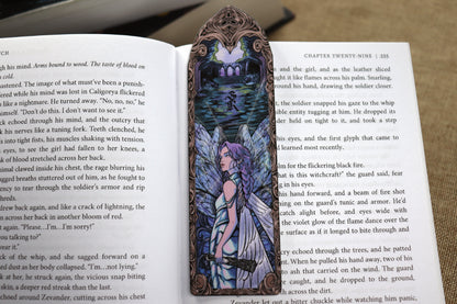 Romantasy Dragonfly Woodland Bookmark