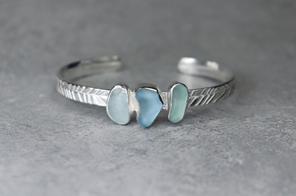 Welsh Sea Glass Bracelet