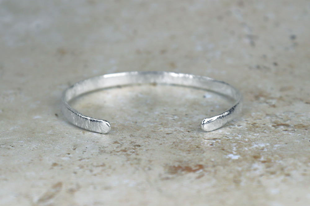 Reticulated Sterling Silver Bracelet