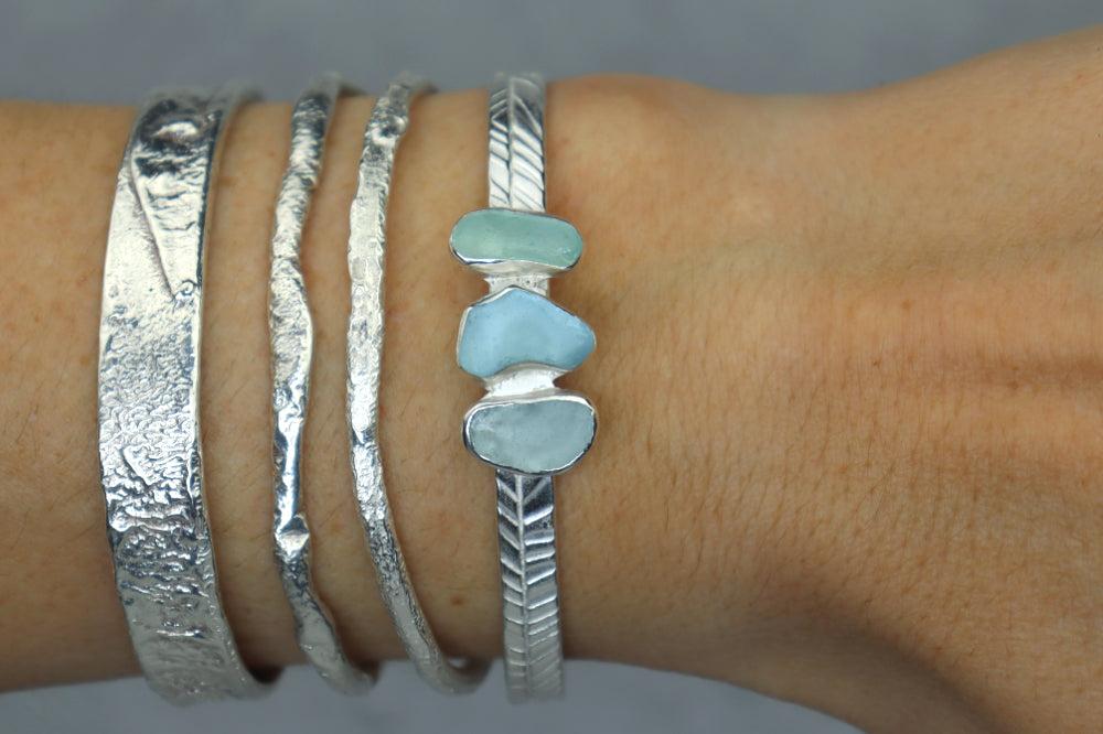 Welsh Sea Glass Bracelet