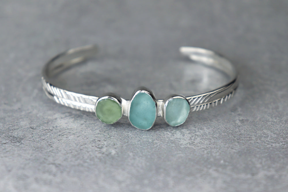 Welsh Sea Glass Bracelet