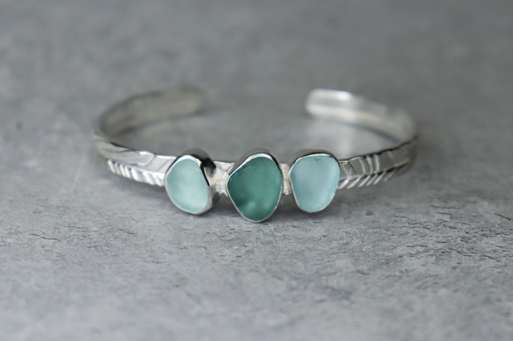 Welsh Sea Glass Bracelet
