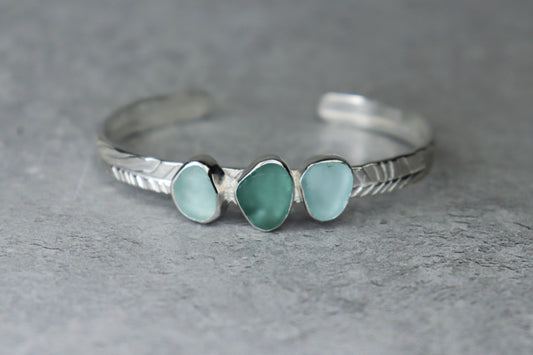 Welsh Sea Glass Bracelet