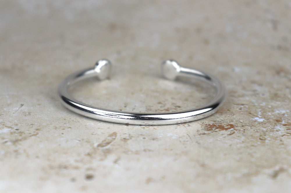 Mirror Shine Heavy Sterling Silver Bracelet