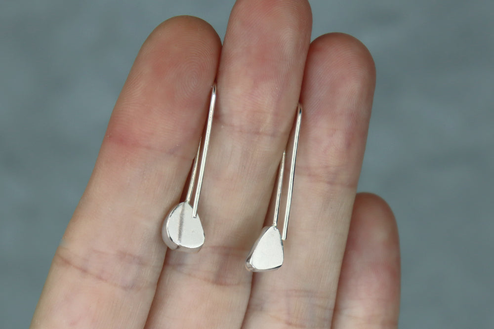 Welsh Sea Glass Drop Earrings