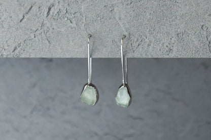 Welsh Sea Glass Drop Earrings