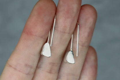 Welsh Sea Glass Drop Earrings