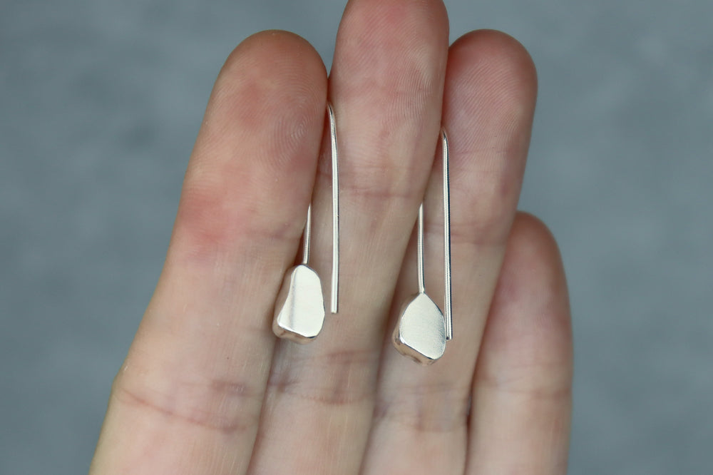 Welsh Sea Glass Drop Earrings