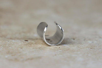 10mm Mirror Shine Ear Cuff Sterling Silver