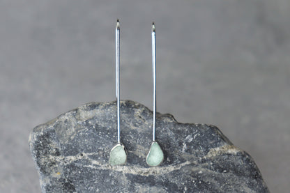 Welsh Sea Glass Drop Earrings