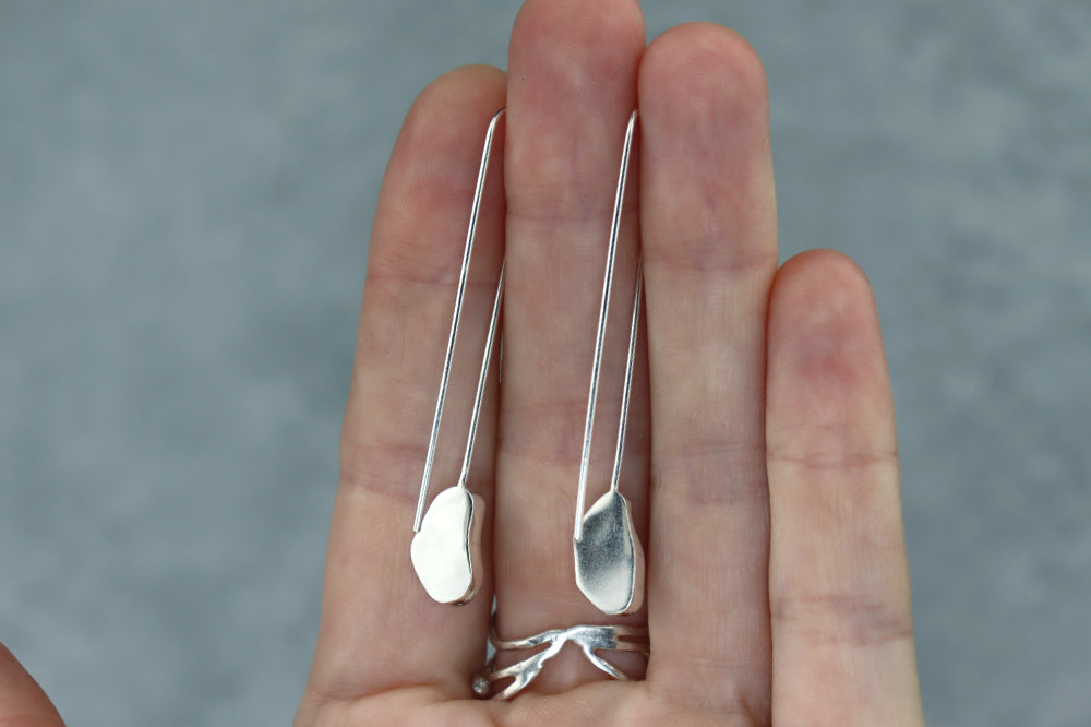 Welsh Sea Glass Drop Earrings