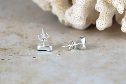 Welsh Sea Glass Stud Earrings